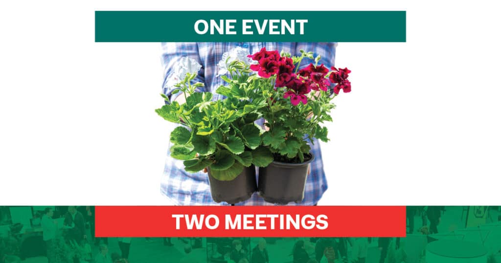 One event two meetings