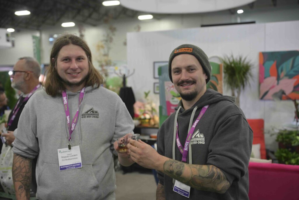 Participants de l'Expérience Hardscape et Espaces Verts de l'Expo Québec Vert