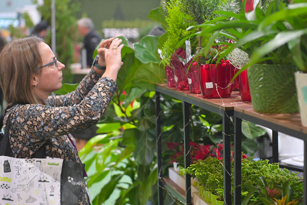 Zone de nouveautés d'Expo Québec Vert