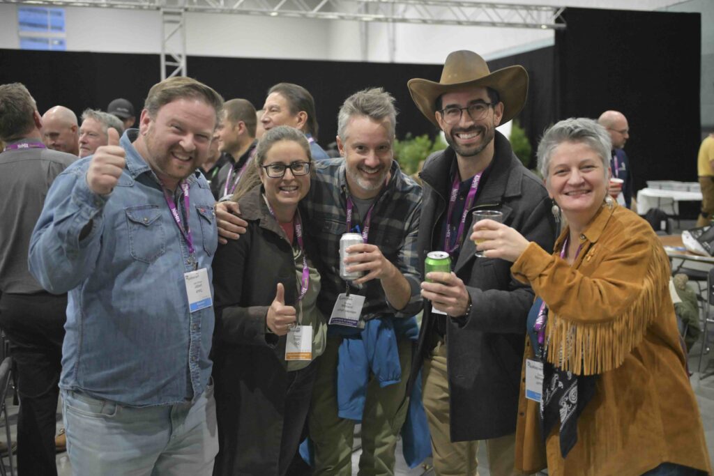 Participants du Tailgate Party Hardscape et Espaces Verts de l'Expo Québec Vert