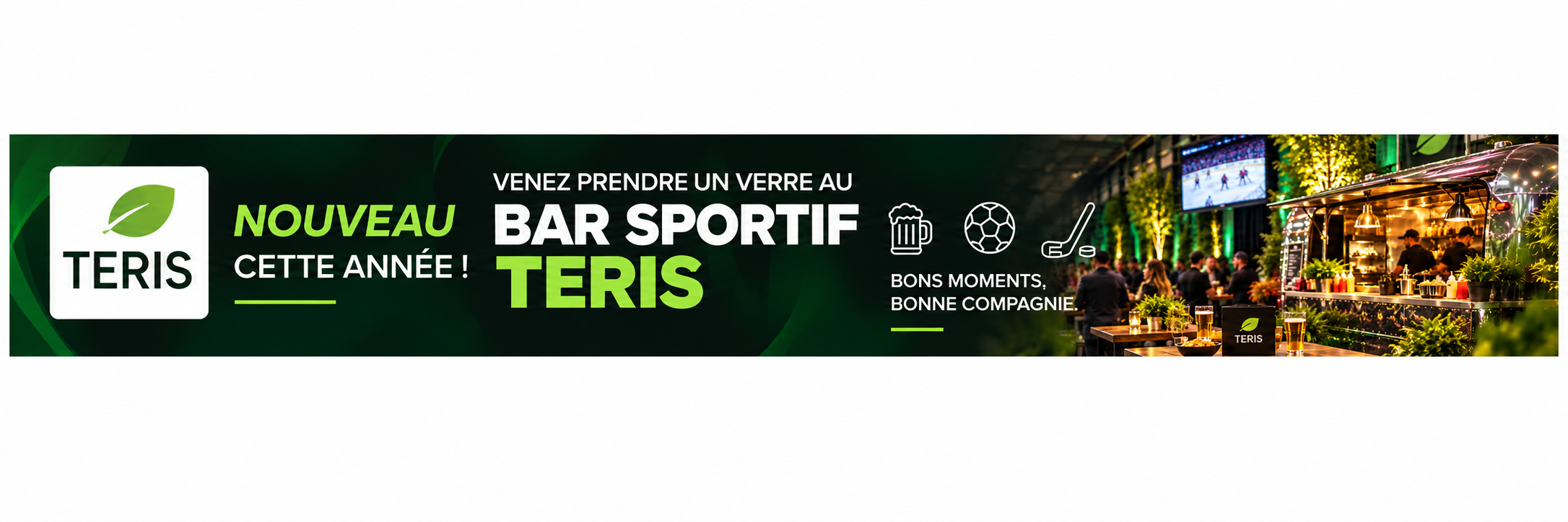 Banniere Bar sportif Teris